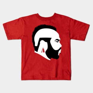 B. A. Baracus (Angry Red) Kids T-Shirt